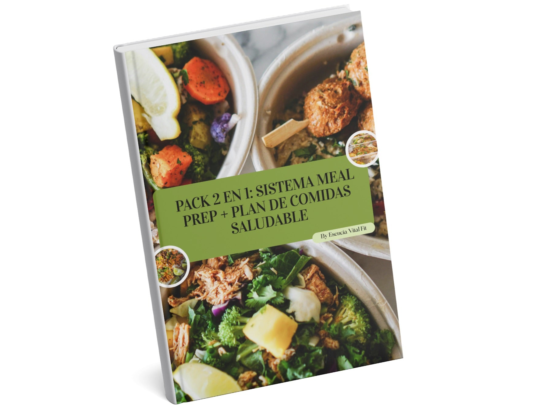 Pack 2 en 1: Sistema Meal Prep + Plan de Comidas Saludable